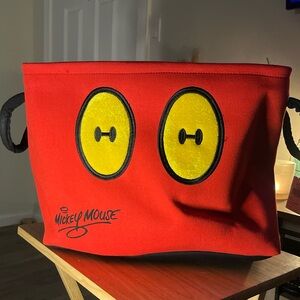 Disney Mickey Mouse Xl Storage Bin/ Toy Bin NWT